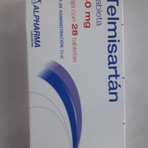 TELMISARTAN 40 MG./28 TABLETAS